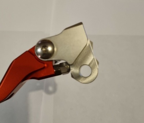 HONDA CRF450RX 2017-19 TARAZON CLUTCH LEVER RED CNC SNAPBACK CRF 125 250 450 - Picture 4 of 4