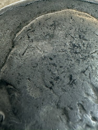 1939 Double (spaced) Monticello Jefferson Nickel Full Rim, Detail in Hair/Bow - Bild 10 von 24