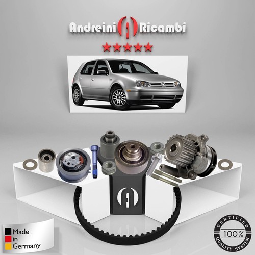 KIT DISTRIBUZIONE + POMPA ACQUA VOLKSWAGEN GOLF IV 1.9 TDI 81KW 110CV 2001 -> - Imagen 2 de 2