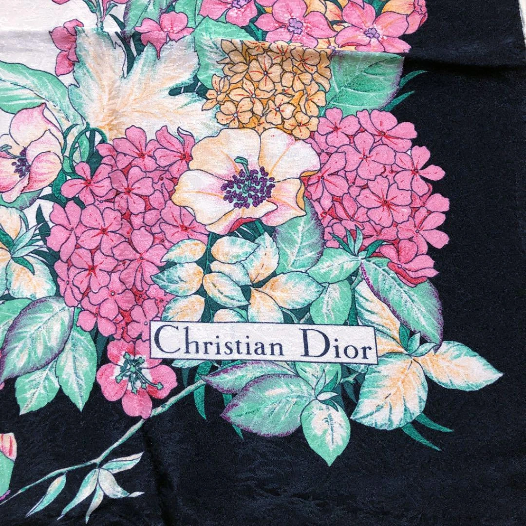 Christian Dior grande écharpe 85cm 33