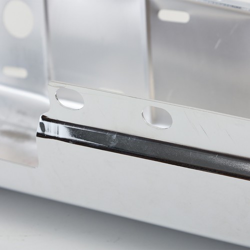 LHS Chrome Rear Bumper Face Bar For 2017-2022 Ford F250 F350 Super Duty W/O Hole - Picture 10 of 16