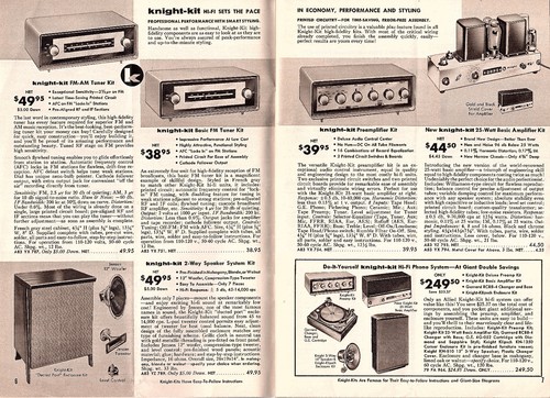 Allied Radio 1958 Catalog Stereo Hi-Fi Systems Speakers Radios Phonographs - Picture 3 of 6