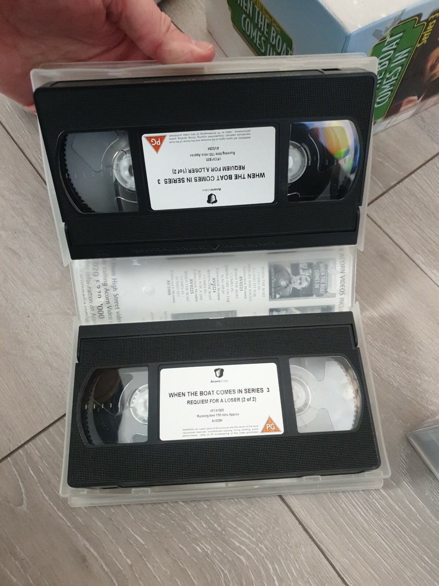 その他 When the Boat Comes In [VHS] When The Boat Comes In Entire First Series BOXED 6 x VHS