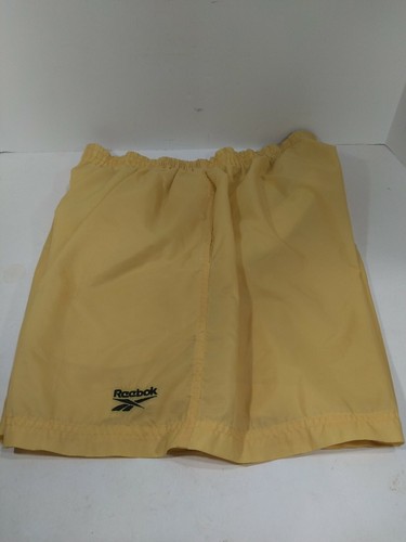 Men's Vintage Reebok Yellow Swimming Shorts Size M... - Picture 1 of 6