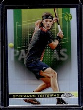 2024 Topps Chrome Tennis #46 STEFANOS TSITSIPAS Refractor 1st SP