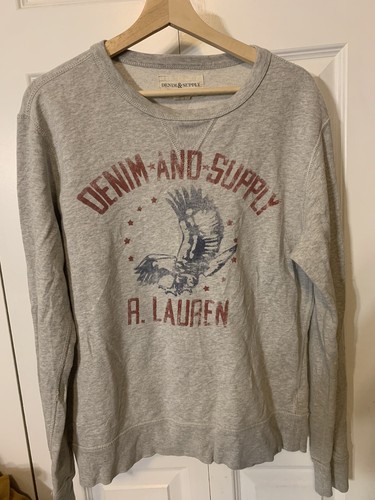 Vintage Ralph Lauren Denim And Supply Eagle Shirt Sz M USA - Picture 5 of 6