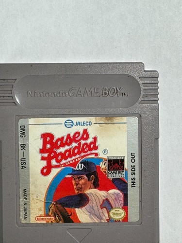 Bases Loaded Game Boy Original Nintendo GB Baseball - Tested Works - Picture 2 of 3