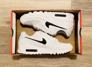 Nike Air Max 90 White Black White CQ2560-101 Women's Size 6.5, Men's Size 5  | eBay
