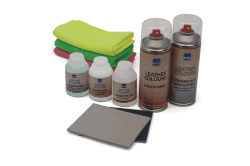 Set riparazione pelle di BCB per spray colore pelle BMW spray pelle colore pelle in set - Foto 1 di 9
