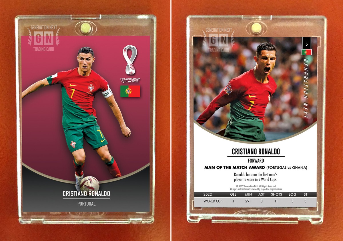 2022 ロナウド世界限定143枚 Cristiano Ronaldo / World Cup 2022 + AL-Nassr / Generation
