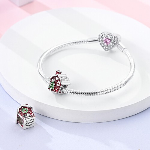 MULA Optional Herz Schmetterling Bär DIY Charm CZ für Beacelet 925 versilbert - Picture 6 of 103