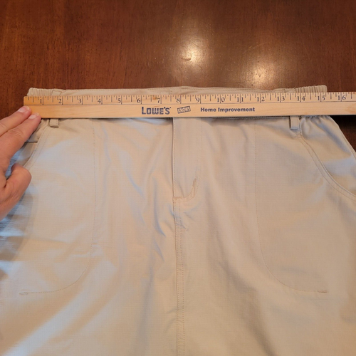 Willit Skort Skirt Womens M Beige Outdoor Golf Casual UPF 50 Quick Dry Zip Sport - Picture 15 of 19