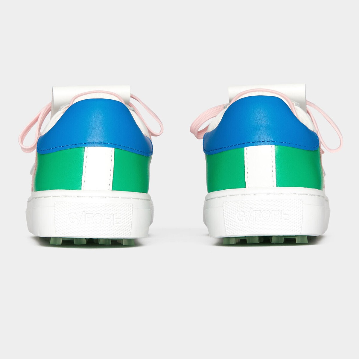 New G/FORE GFORE DURF LEATHER COLOURBLOCK KILTIE GOLF SHOE