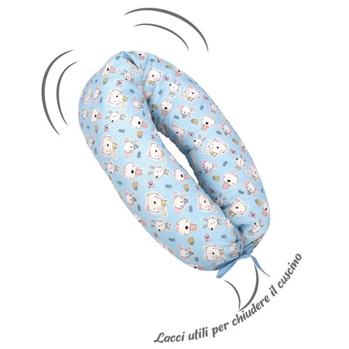 Babysanity® Cuscino Allattamento e Gravidanza Confortevole Qualità Made In Italy - Foto 20 di 45