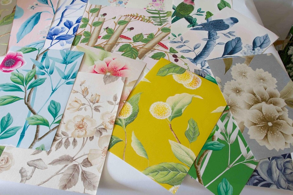 Sanderson Group Harlequin A4 Wallpaper Samples 25 Sheets Mixed Media