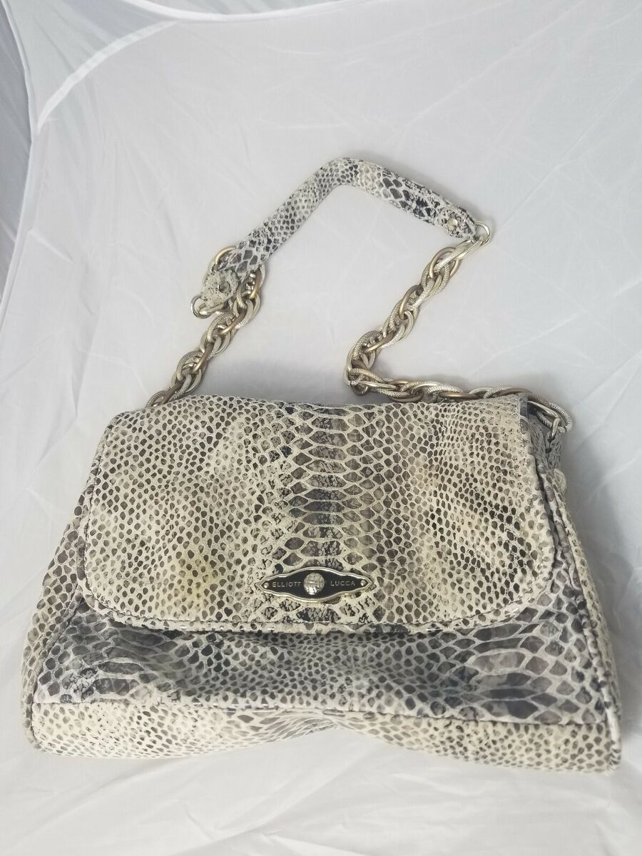 Elliott lucca snakeskin purse sale