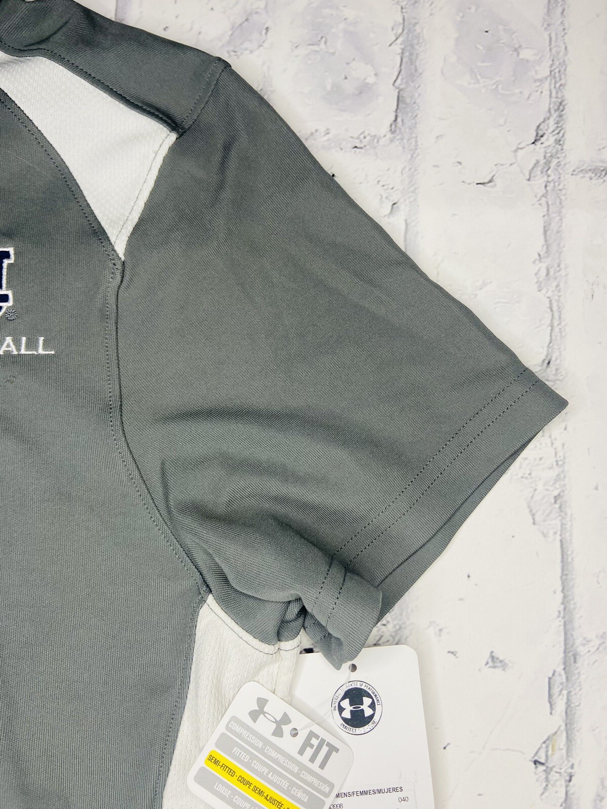 *NEW* Under Armour Auburn Tigers Women's Volleyball Polo; M thumbnail 3