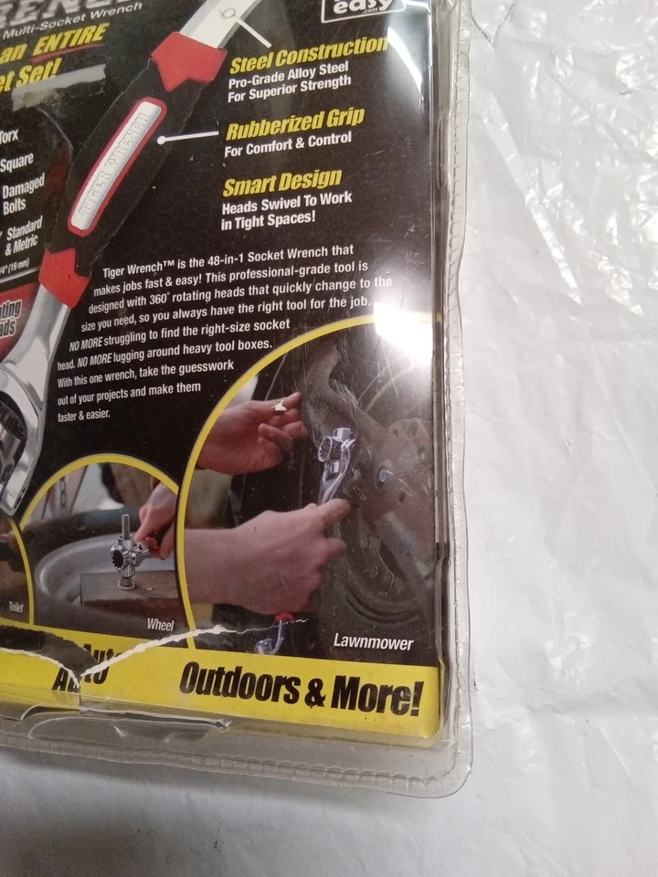 ONTEL 48-In-1 Tiger Socket Wrench With Damaged Box - Image 4 of 4