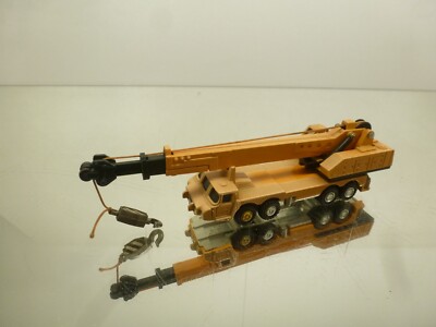 SHINSEI MINI POWER P&H K1300 HYDRAULIC MOBILE CRANE TRUCK -1:110- GOOD - 252