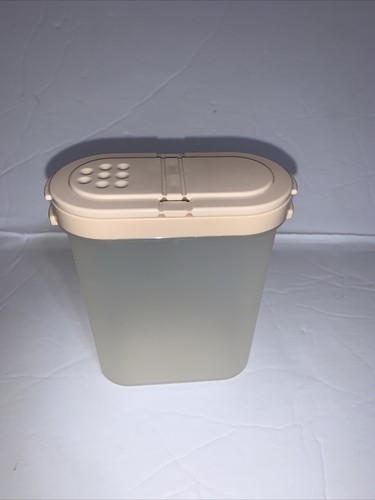 VTG Tupperware 1846-24 Modular Mates Spice Shaker Container Pink Lid REPLACEMENT - Foto 1 di 13