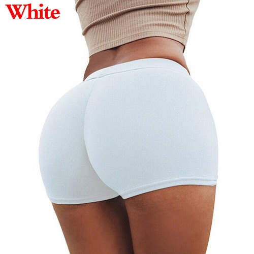 Women's Cotton Running Shorts Yoga Gym Jogging Anti-lighting Casual Pants Home - Picture 8 of 20