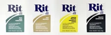 RIT Powder Dye, All Purpose Concentrated Fabric Dye - Multiple Colors, FREE SHIP