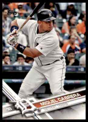 2017 Topps Series 1 Miguel Cabrera #150 Detroit Tigers