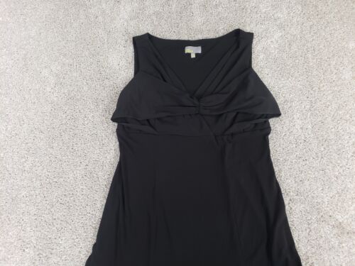 Linea Domani Vintage Cocktail Dress Size 14 Black - Picture 2 of 14