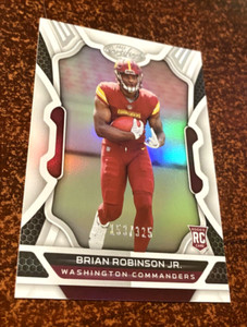 2022 Certified BRIAN ROBINSON JR. Mirror Rookie RC #'d /325 "SILVER" COMMANDERS