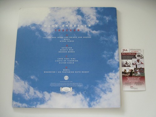 Mark Knopfler Autographed Signed Tracker Vinyl JSA # CC30525 - Picture 2 of 2