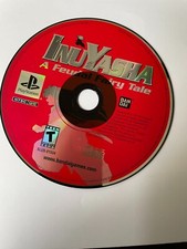 Inuyasha: A Feudal Fairy Tale (Sony PlayStation 1, 2003) - disc only