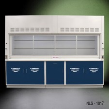 10' Laboratory Fume Hood w/ 2 x Flammable Storage / E1-908
