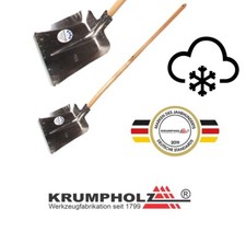 Schneeschaufel 340x325mm leicht mit Stahlkante ! Alternativ zu Schneeschieber !