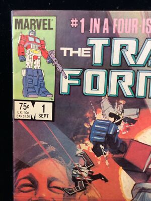 Transformers #1 1984 Marvel Comics First Print, Higher Grade | eBay