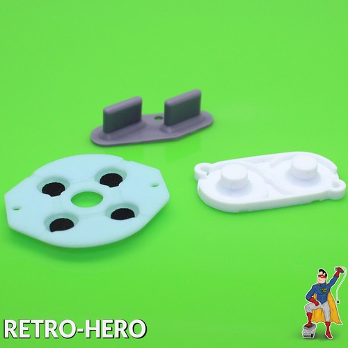 5 x Game Boy Classic Gummi Pads Tasten Knöpfe Ersatzteil Rubber Buttons Replace - Bild 4 von 4