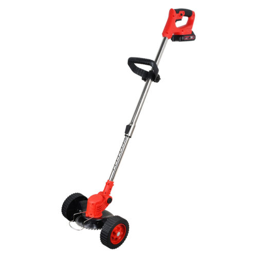 Electric Weed Lawn Edger Eater Cordless Grass String Trimmer Cutter with Wheel - Picture 20 of 21