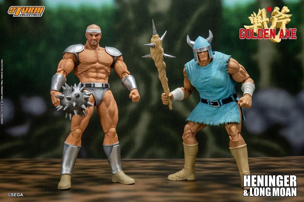 その他 Storm Toys Golden Axe HENINGER  LONG MOA Storm Toys SGGX09 1/12 HENINGER & LONG MOAN GOLDEN AXE Set