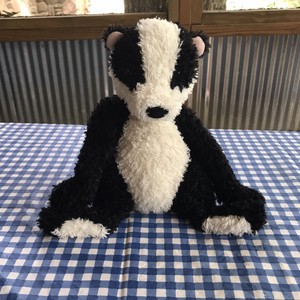 jellycat bertie badger