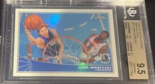 2009-10 Topps Chrome Refractors Dirk Nowitzki /500 BGS 9.5 POP 1 RARE 