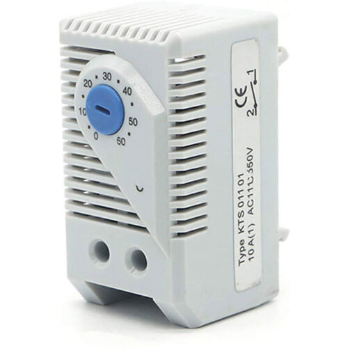 0-60°C KTO011 Repalce Temperature Controller Bimetal Din Rail Mini Thermostat - Picture 7 of 12