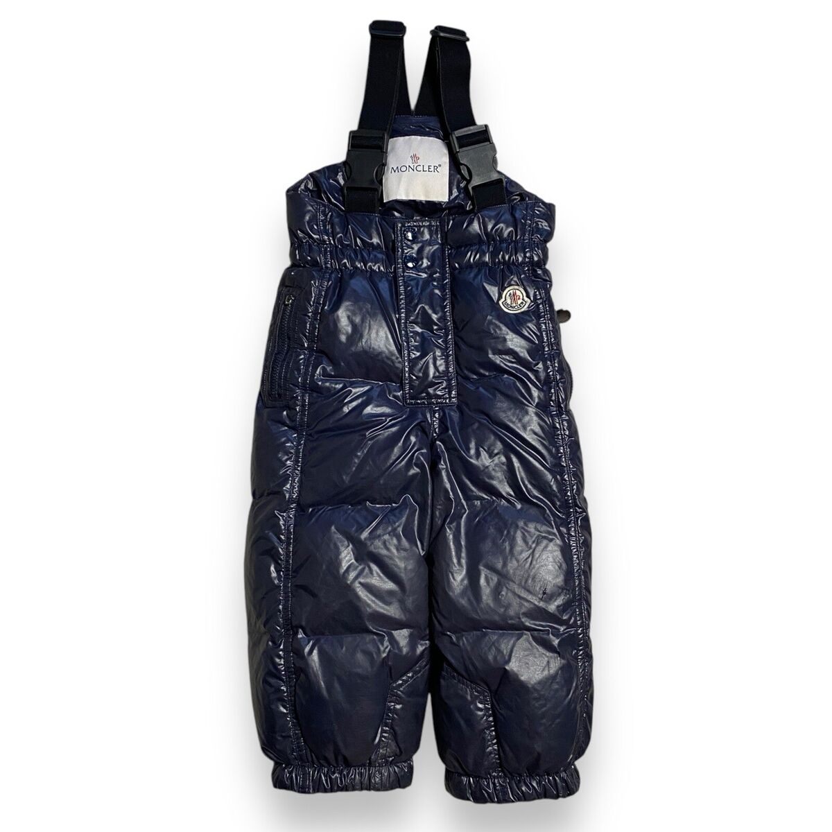 Moncler Boys Winter Down Pants Ski Salopettes Size 2 Years Moncler Boys Winter Down Pants Ski Salopettes Size 2 Years