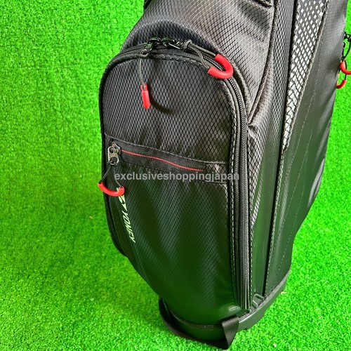 Yonex Golf Compact Stand Bag 8.5 x 46" 1.6kg Lightweight Black / Red 2023 Model - Picture 12 of 15