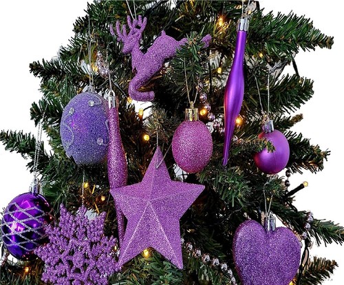 Luxury Christmas Garland Beads Tree Decoration 3m / 9.84ft XMAS All Colours - Picture 24 of 66