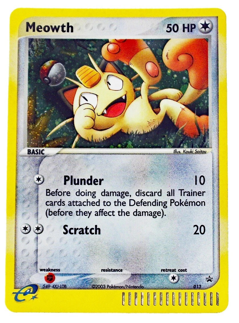Meowth 029/ADV-P Adv-P Promotional Cards for sale | eBay