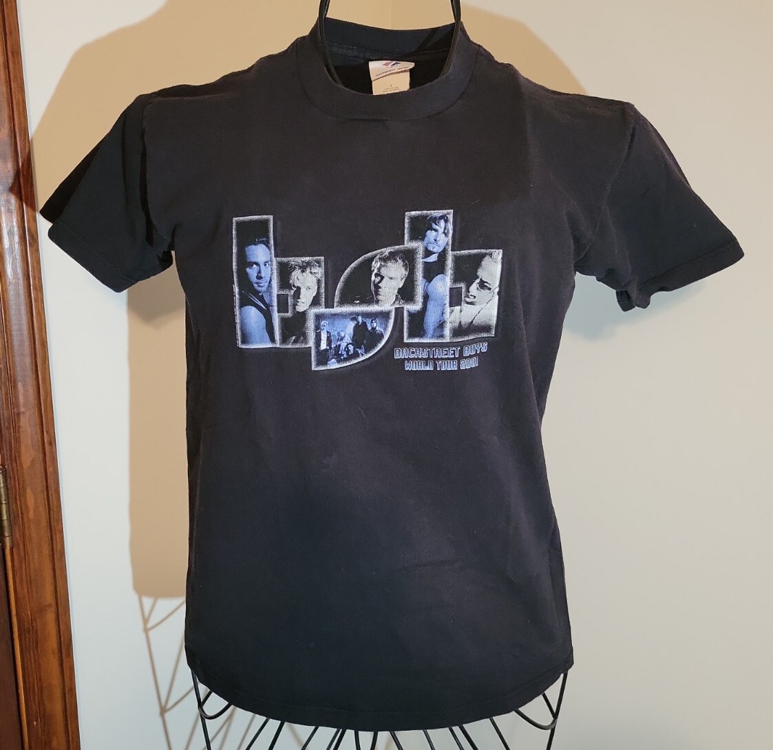 超希少❕バックストリート・ボーイズ ワールドツアー 2001 Tシャツ 超希少❕バックストリート・ボーイズ ワールドツアー 2001 T