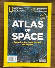 National Geographic Special Magazine Atlas Of Space Exploring Our Solar System 