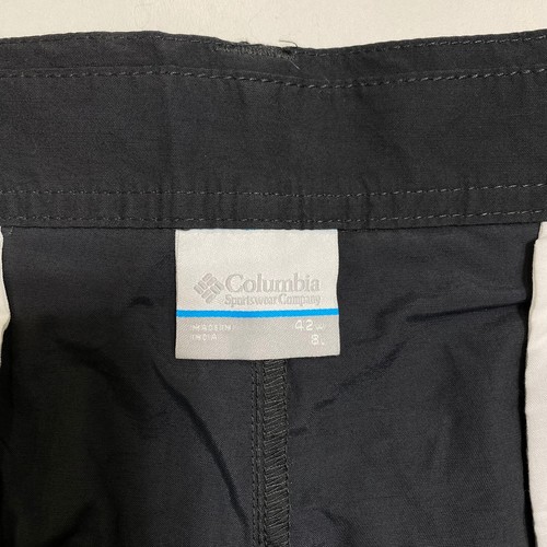 Columbia Herren 42x8 Chino Shorts grau Baumwollmischung Taschen Reißverschluss Outdoor Freizeit - Bild 5 von 11