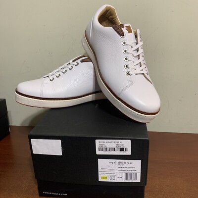 Royal Albartross Pontiac V2 Mens White US 10 EU 43 Golf Shoes New in box 