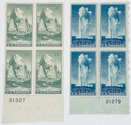 11 Nationalparkblöcke 1934 plus Boulder Dam - postfrisch - ohne Falz - Bild 4 von 11