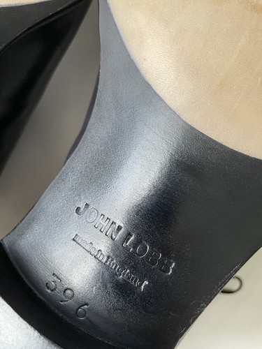 John Lobb Fowey Prestige 2015 St Crepin Museum Black Boot UK 8.5 E, US 9.5 $1800 - Picture 11 of 14